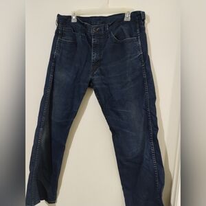 Levi's Dark Blue Straight Jeans